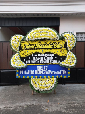 Papan Bunga Duka di Klitren