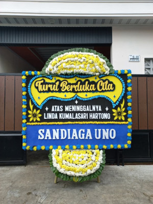 Papan Bunga Duka di Klitren
